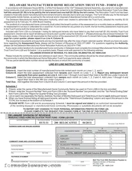 Fill a Valid Delaware Lq9 Form
